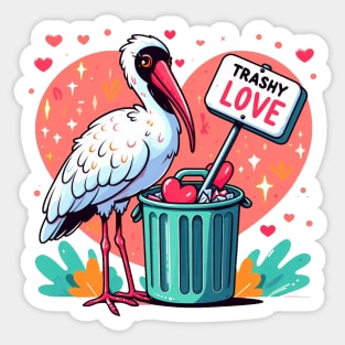 valentine bin chicken Sticker